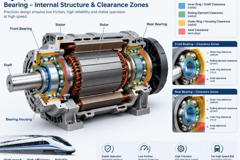 High Speed Train Traction Motor Bearings Wholesale Supplier