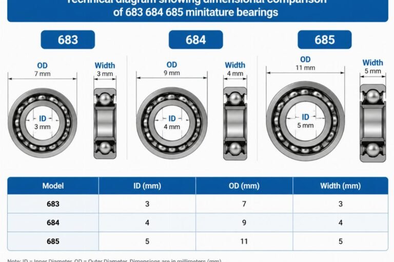 Drone Motor Bearing Equivalents 683 684 685 Wholesale Supplier